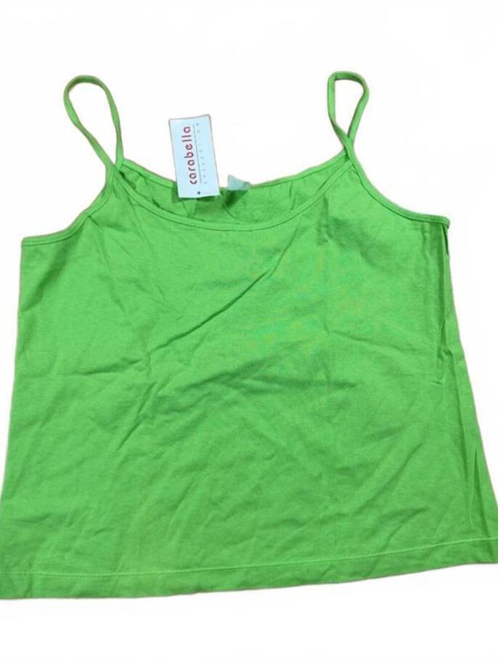 Green Y2K NWT Cotton Carabella Tank Top Size XL
